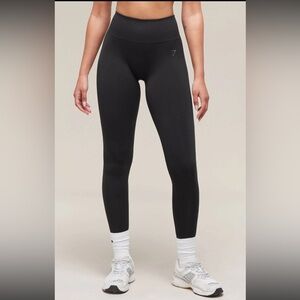 Gymshark Black Sweat Seamless Leggings